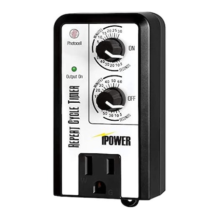 Ipower Short Period Repeat Cycle Intermittent Timer GLTIMEREPEAT